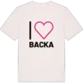 Jag älskar Backa t-shirt stort tryck