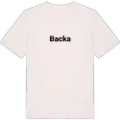 Backa fetstil t-shirt