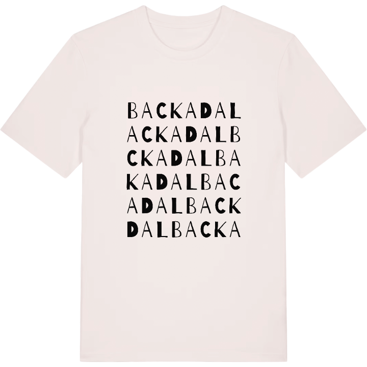 Backadal ordlek t-shirt – t-shirt från PinShirt