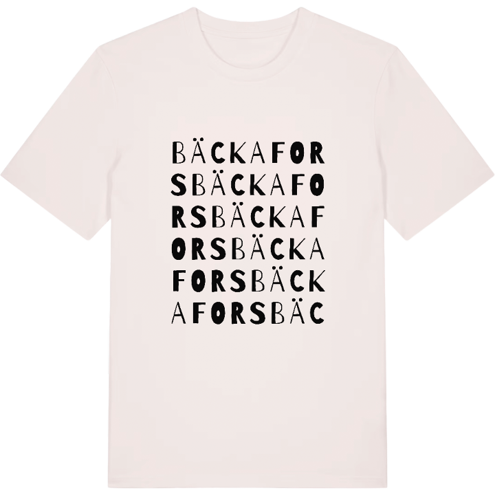 Bäckafors ordlek t-shirt – t-shirt från PinShirt