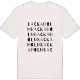 Backaholm ordlek t-shirt