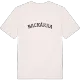 Backåkra böjd t-shirt