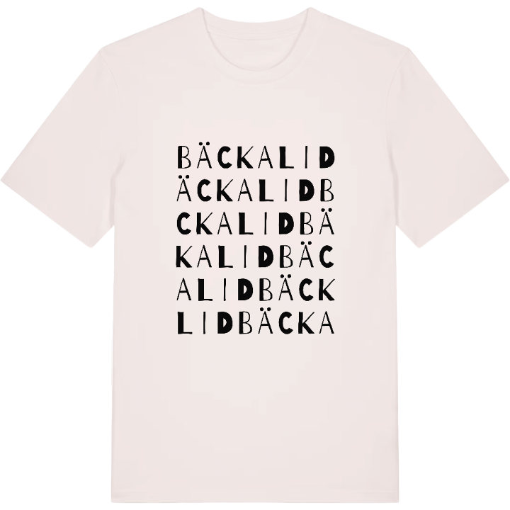 Bäckalid ordlek t-shirt – t-shirt från PinShirt