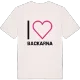 Jag älskar Backarna t-shirt stort tryck