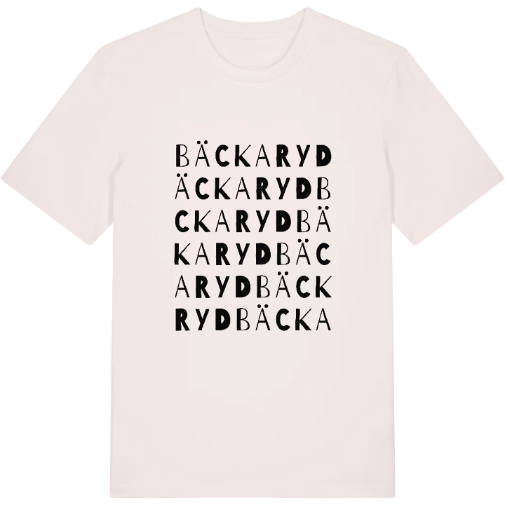 Bäckaryd ordlek t-shirt – t-shirt från PinShirt