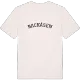 Backåsen böjd t-shirt