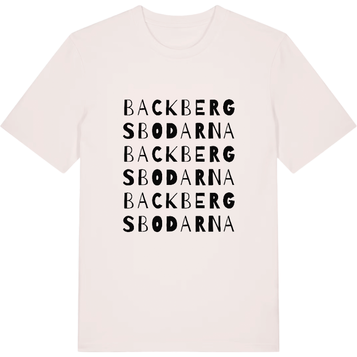 Backbergsbodarna ordlek t-shirt – t-shirt från PinShirt