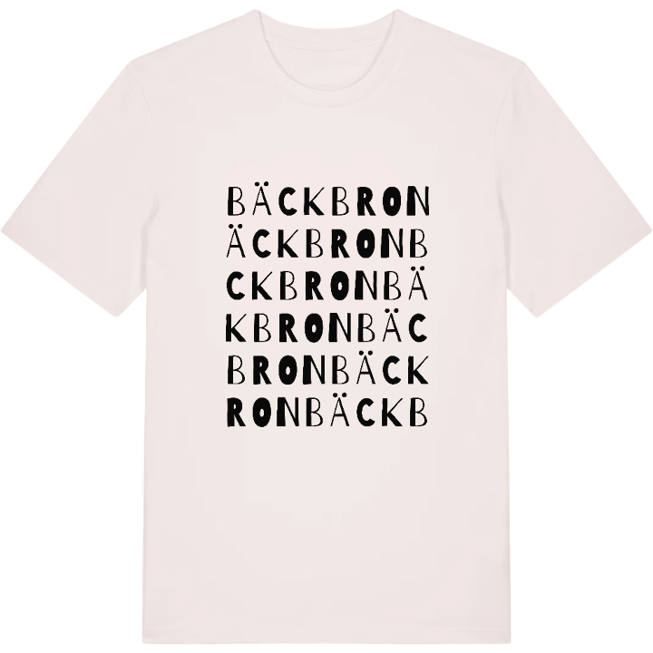 Bäckbron ordlek t-shirt – t-shirt från PinShirt