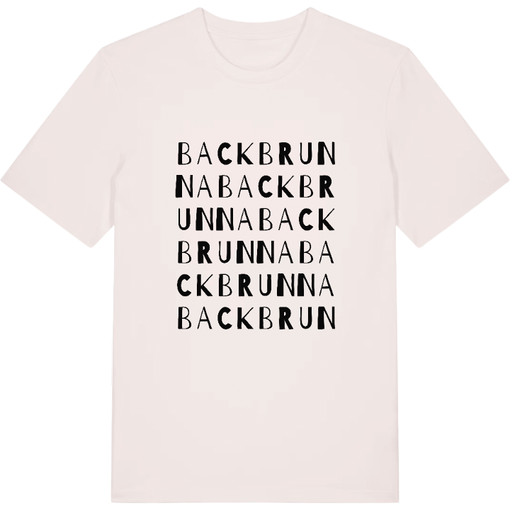Backbrunna ordlek t-shirt – t-shirt från PinShirt