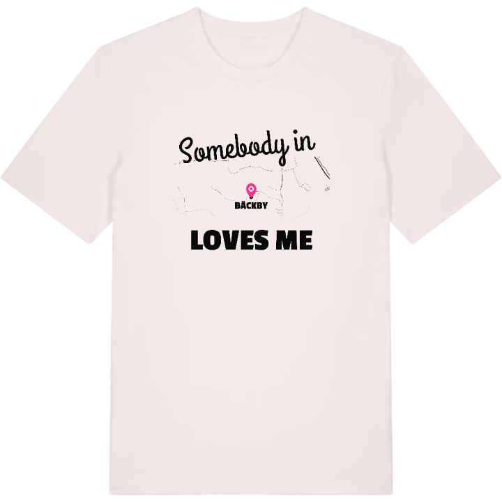Någon i Bäckby älskar mig t-shirt – t-shirt från PinShirt