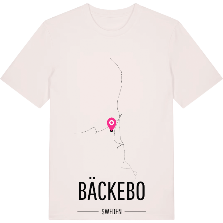 Bäckebo karta t-shirt – t-shirt från PinShirt