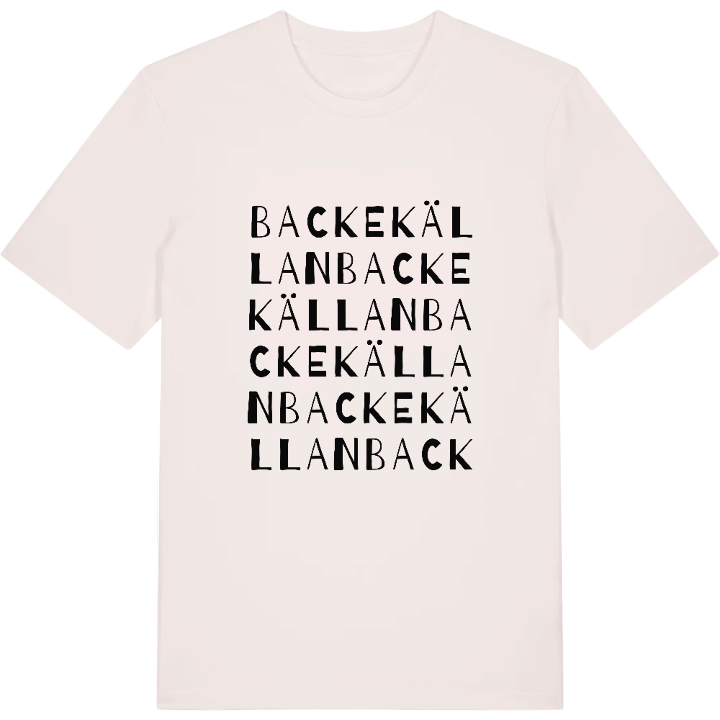 Backekällan ordlek t-shirt – t-shirt från PinShirt