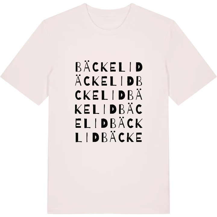 Bäckelid ordlek t-shirt – t-shirt från PinShirt