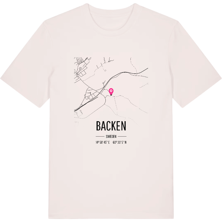 Backen karta t-shirt – t-shirt från PinShirt