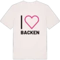 Jag älskar Backen t-shirt stort tryck
