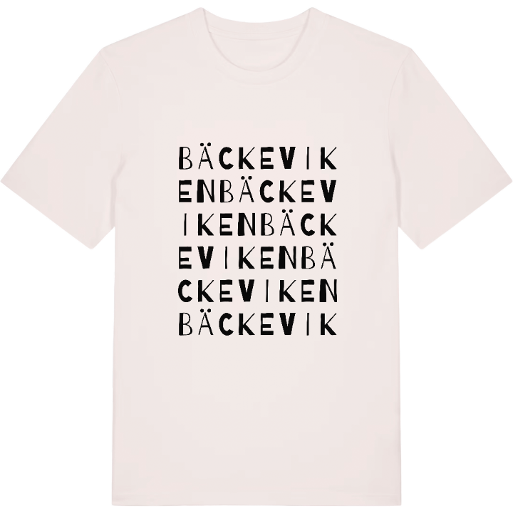 Bäckeviken ordlek t-shirt – t-shirt från PinShirt