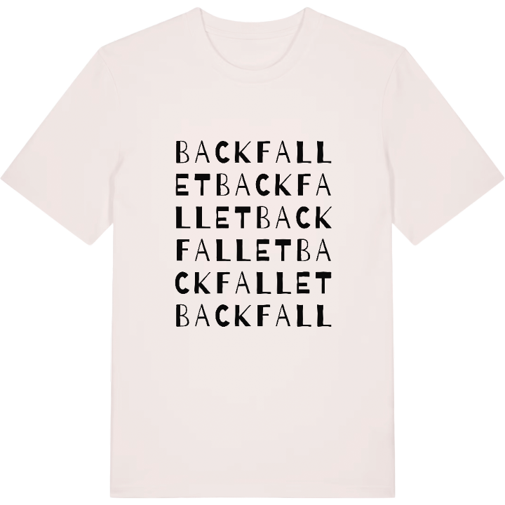 Backfallet ordlek t-shirt – t-shirt från PinShirt