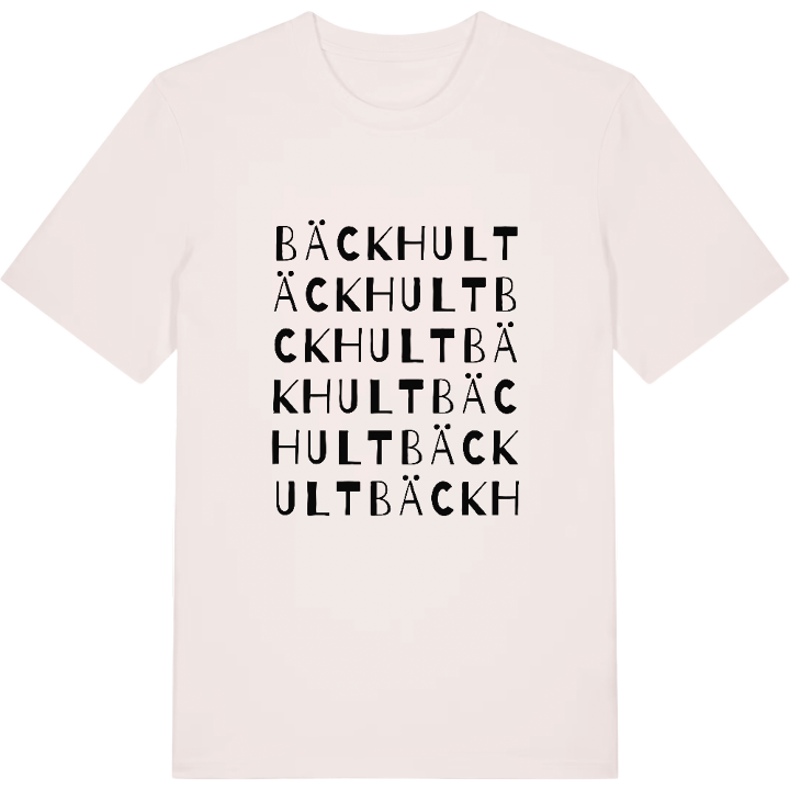 Bäckhult ordlek t-shirt – t-shirt från PinShirt