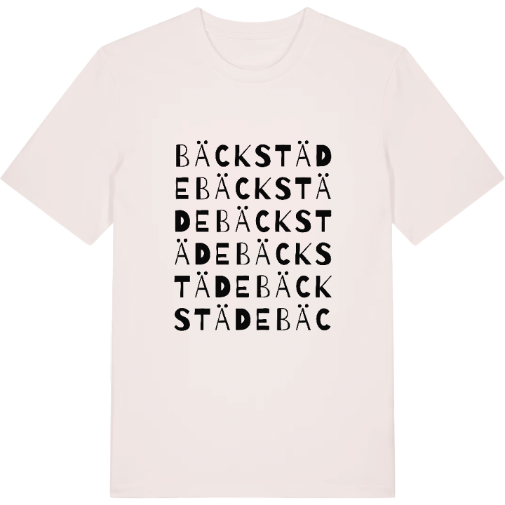 Bäckstäde ordlek t-shirt – t-shirt från PinShirt