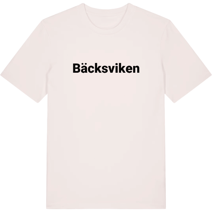 Bäcksviken fetstil t-shirt – t-shirt från PinShirt