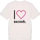 Jag älskar Bacouël t-shirt stort tryck