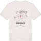 Bad Abbach karta t-shirt