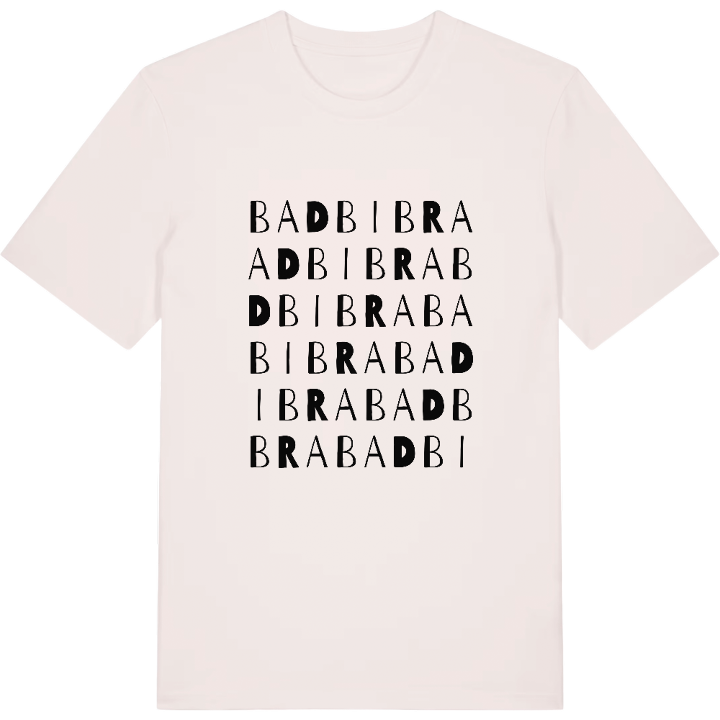 Bad Bibra ordlek t-shirt – t-shirt från PinShirt
