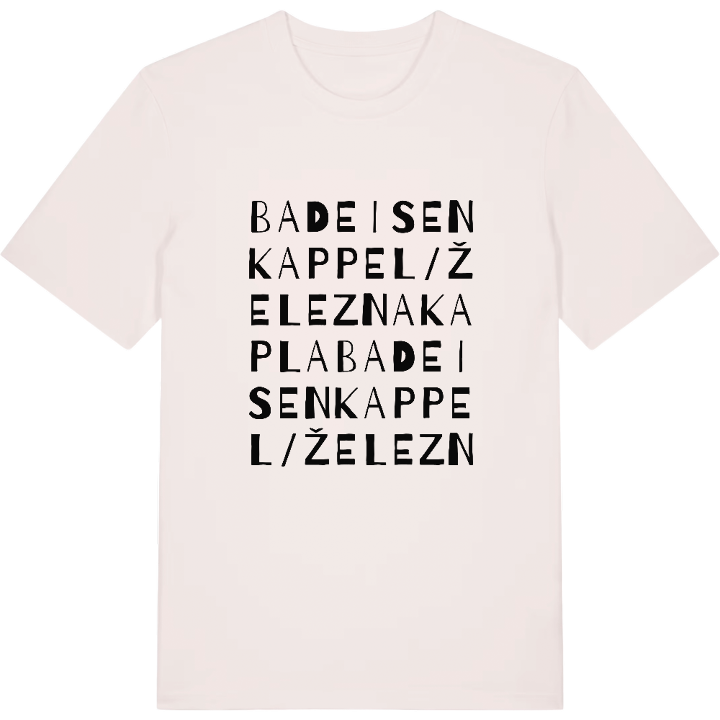 Bad Eisenkappel/Železna Kapla ordlek t-shirt – t-shirt från PinShirt