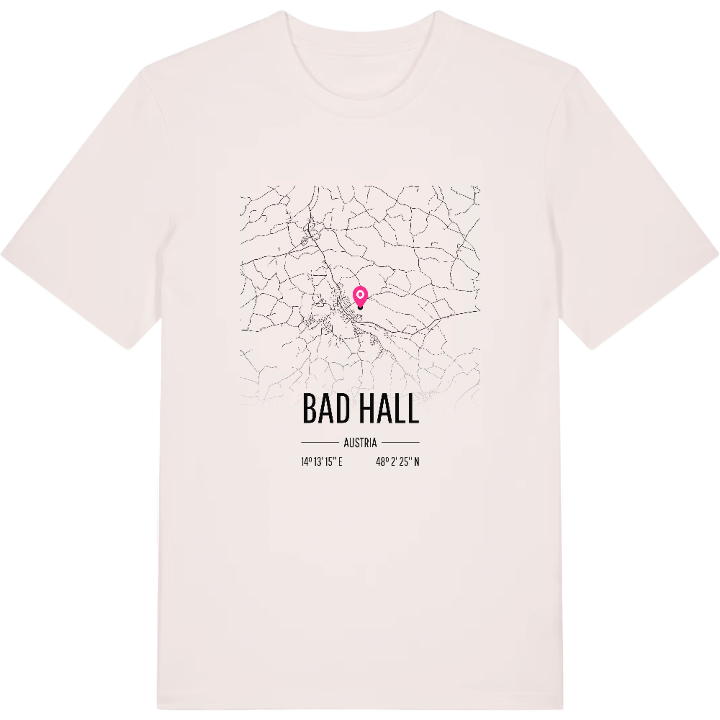 Bad Hall karta t-shirt – t-shirt från PinShirt