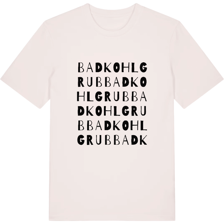 Bad Kohlgrub ordlek t-shirt – t-shirt från PinShirt