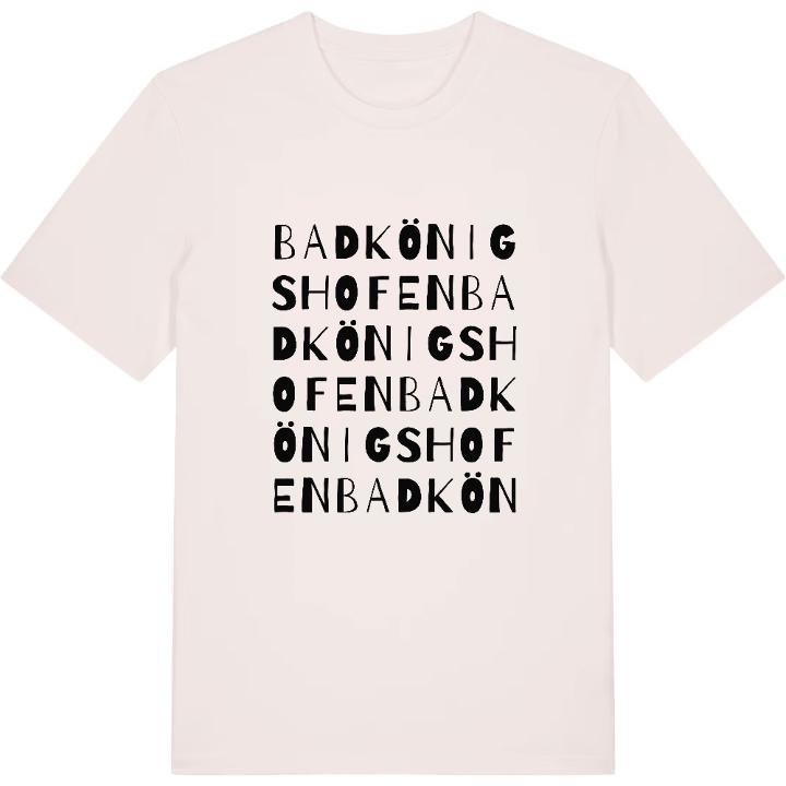 Bad Königshofen ordlek t-shirt – t-shirt från PinShirt