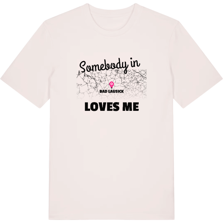 Någon i Bad Lausick älskar mig t-shirt – t-shirt från PinShirt
