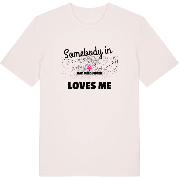 Någon i Bad Wildungen älskar mig t-shirt – t-shirt från PinShirt