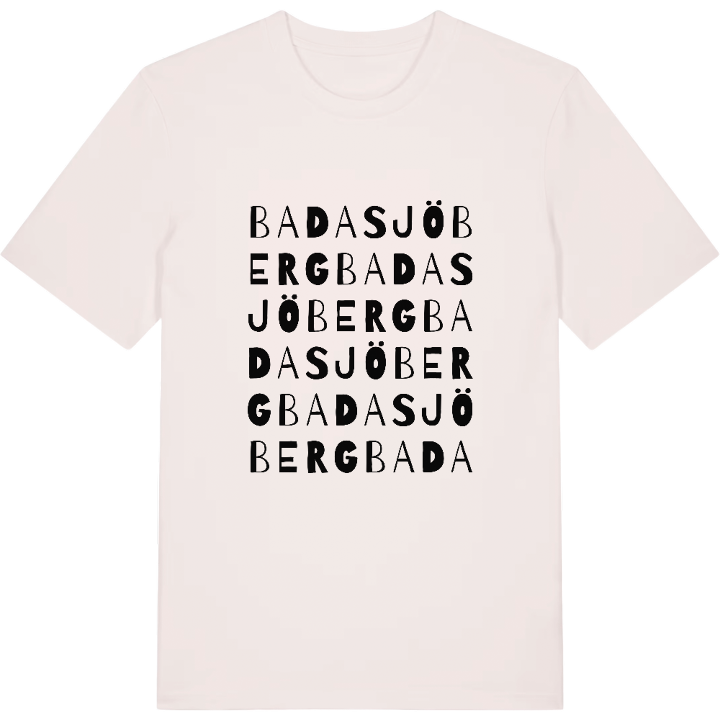 Badasjöberg ordlek t-shirt – t-shirt från PinShirt