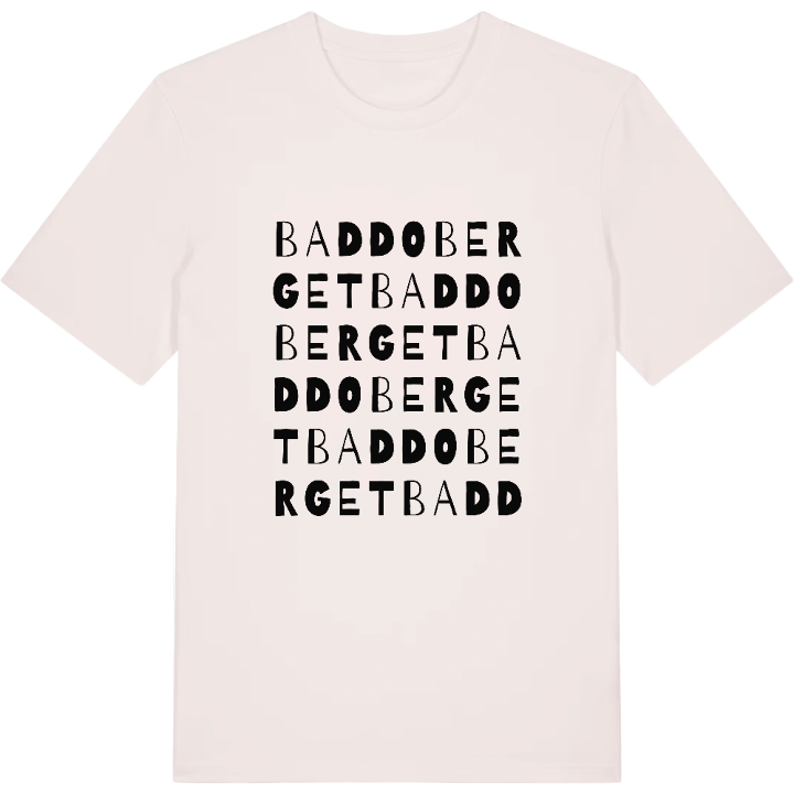 Baddoberget ordlek t-shirt – t-shirt från PinShirt