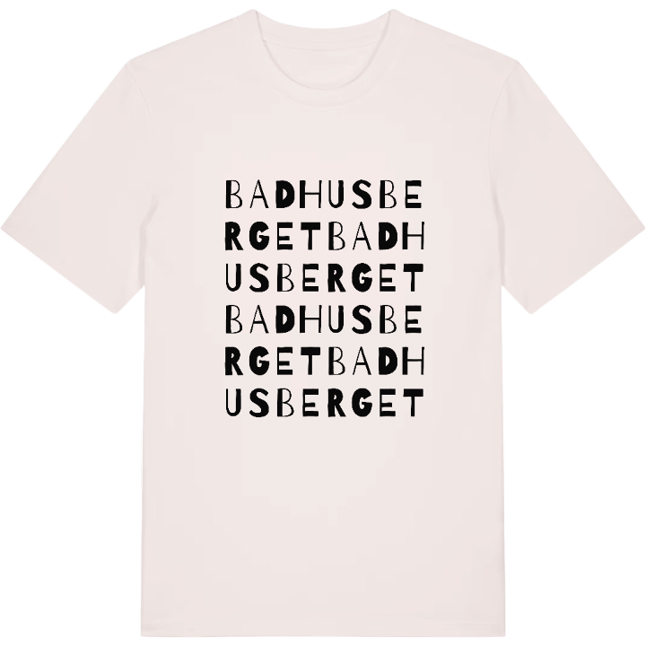 Badhusberget ordlek t-shirt – t-shirt från PinShirt