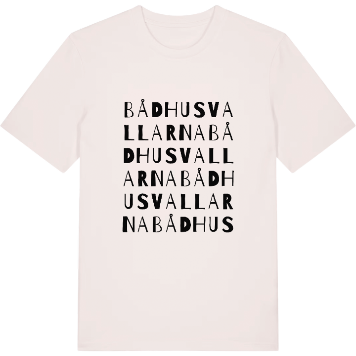 Bådhusvallarna ordlek t-shirt – t-shirt från PinShirt
