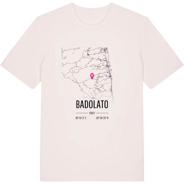 Badolato karta t-shirt – t-shirt från PinShirt