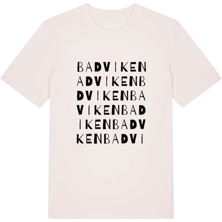 Badviken ordlek t-shirt – t-shirt från PinShirt