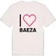 Jag älskar Baeza t-shirt stort tryck