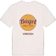 Båget cirkel t-shirt