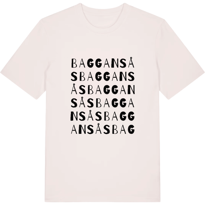 Baggansås ordlek t-shirt – t-shirt från PinShirt