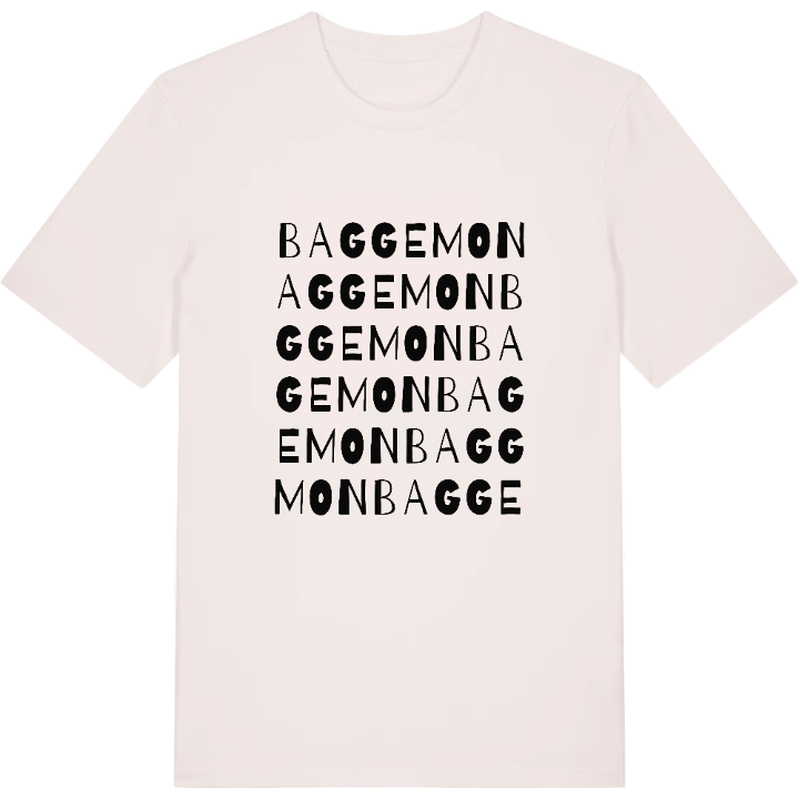 Baggemon ordlek t-shirt – t-shirt från PinShirt