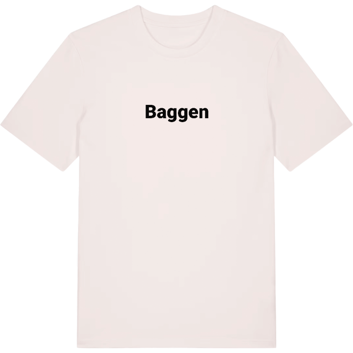 Baggen fetstil t-shirt – t-shirt från PinShirt