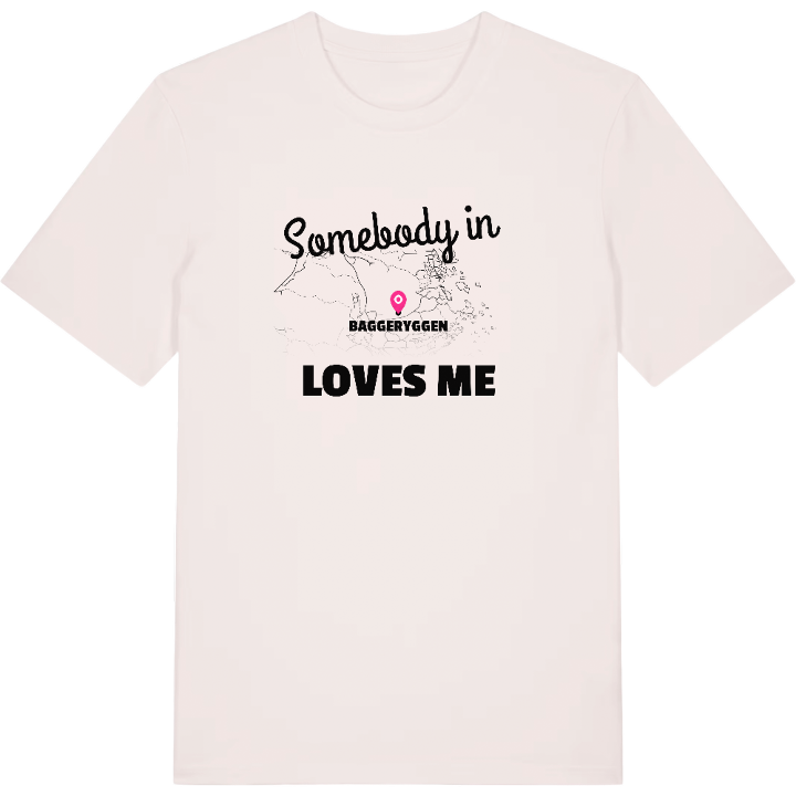 Någon i Baggeryggen älskar mig t-shirt – t-shirt från PinShirt