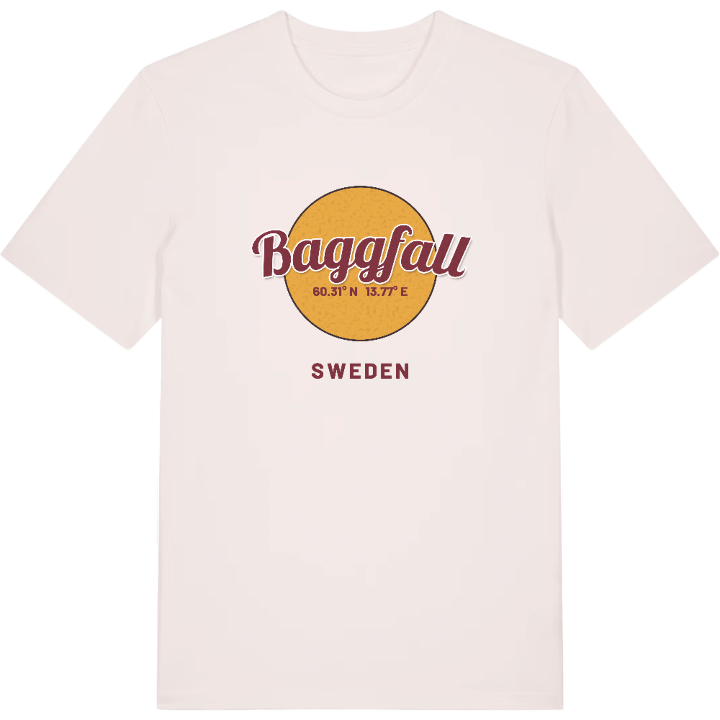 Baggfall cirkel t-shirt – t-shirt från PinShirt