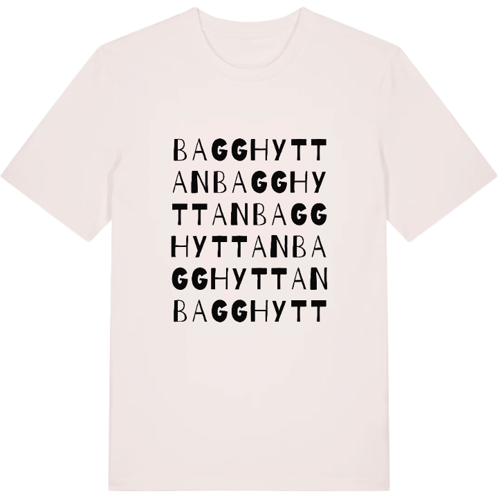 Bagghyttan ordlek t-shirt – t-shirt från PinShirt