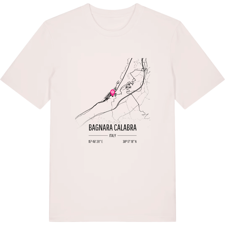 Bagnara Calabra karta t-shirt – t-shirt från PinShirt