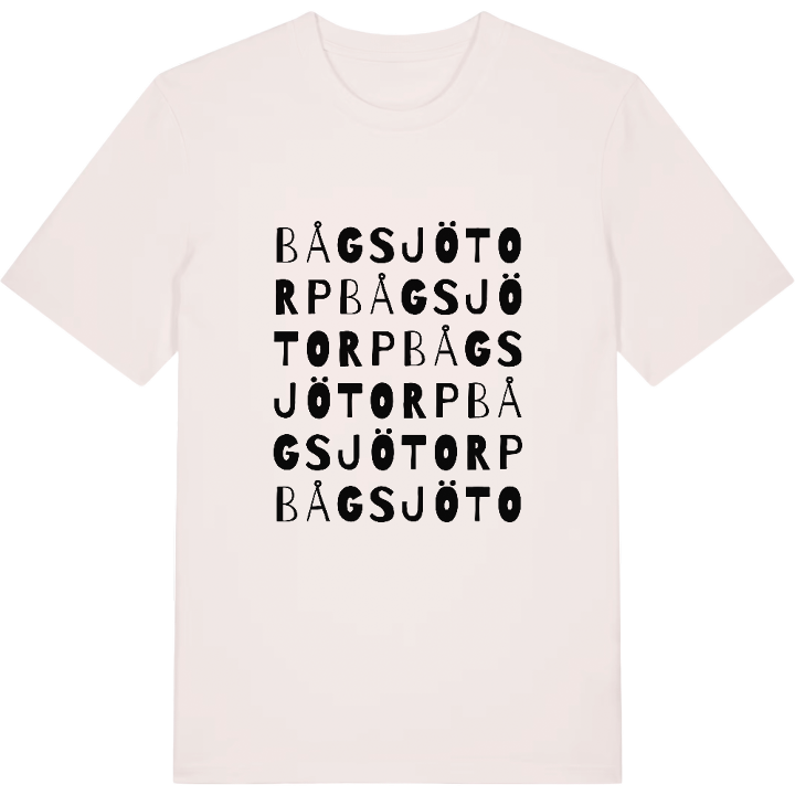 Bågsjötorp ordlek t-shirt – t-shirt från PinShirt