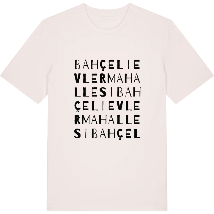 Bahçeli Evler Mahallesi ordlek t-shirt – t-shirt från PinShirt
